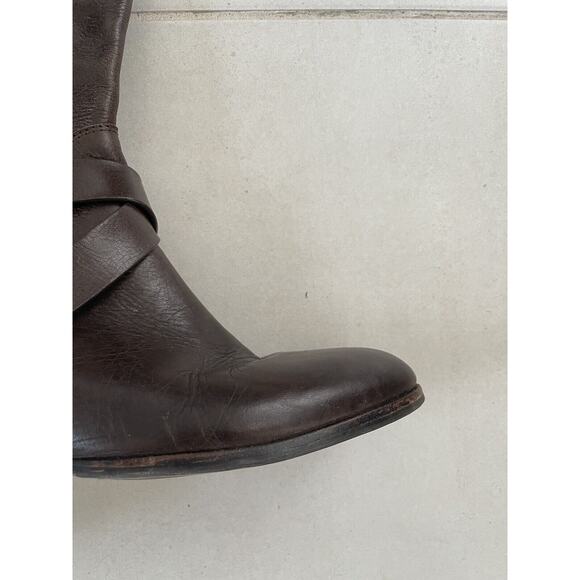 Louise et Cie Lienz Boots Knee High Leather Side Zip FLAWS - Picture 3 of 15